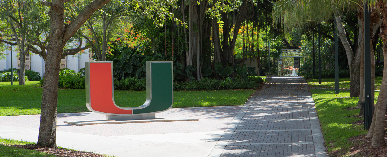 University of Miami statue