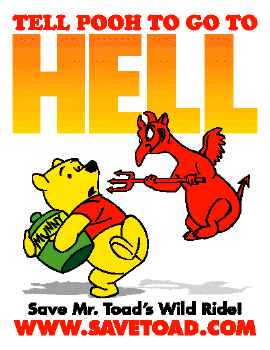 Tell Pooh to go to Hell! (color)
